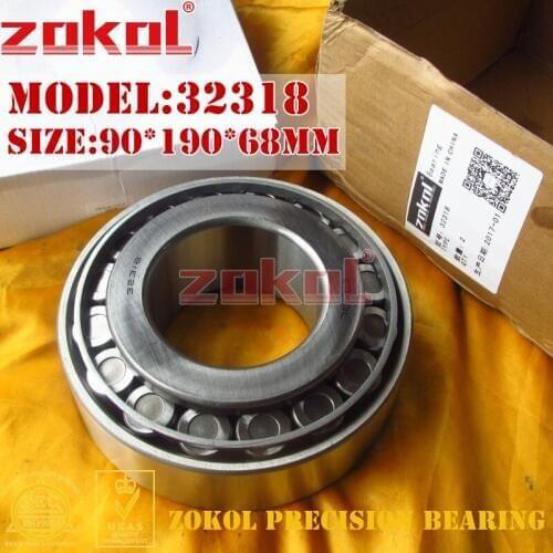 ZOKOL bearing 32318 7618E Tapered Roller Bearing 90*190*68mm