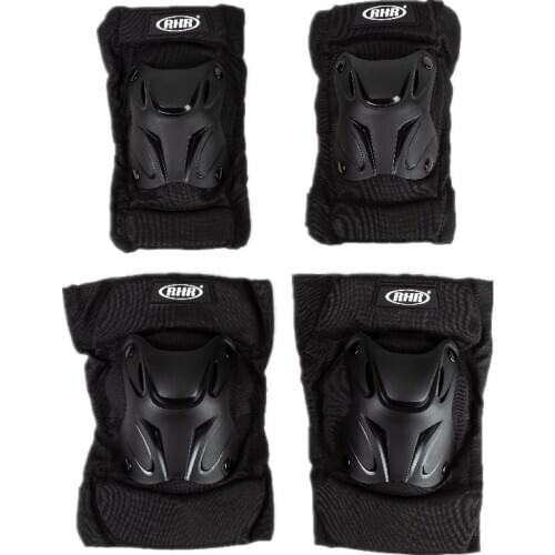 Professional moto sports knee protection elbow protection combinations adjustable size design Cross bike rider protector