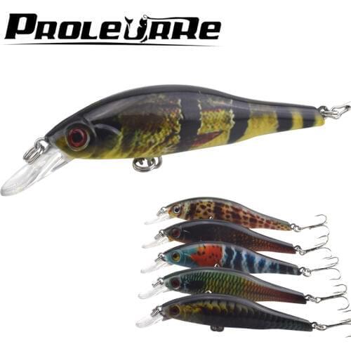 Proleurre 1Pcs 9.5CM 11.5G Minnow Fishing Lures Crankbait Fish Wobblers Japan Artificial sea color Hard Bait Good Swimbaitsts