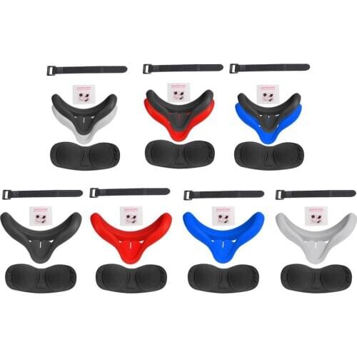 For Oculus Quest2 Silicone Cover Durable Comfortable Blindfold For Oculus Quest 2 Cover And Eye Mask VR Accessories Dropshipping