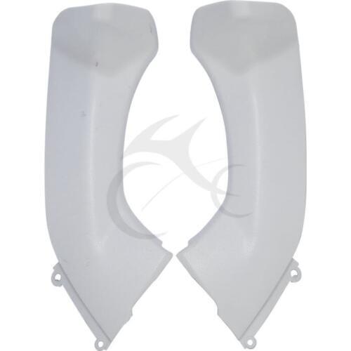 ABS White Ramair Ram Air Intake Duct Tube Covers For Kawasaki Ninja ZX10R 2006 2007 Motorcycle