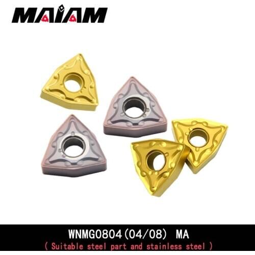 WNMG0804 Peach insert wnmg WNMG080404 WNMG080408 MA pattern insert for General steel parts and stainless steel VP15TF UE6020