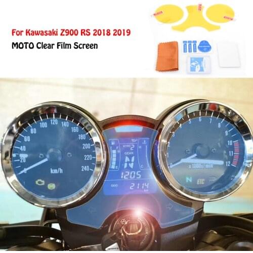 2019 Z900RS Motorcycle Blu-ray Cluster Screen Scratch Protection Film Speedometer Cover Guard for Kawasaki 2018 2019 Z900RS Z900
