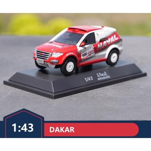 1:43 original Great Wall Haval Dakar rally car HAVAL SUV Harvard simulation car model