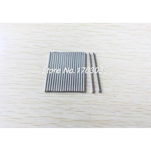 1.5mm Dia 40mm Length Stainless Steel Round Rod Shaft 40 Pcs for RC Toy Car