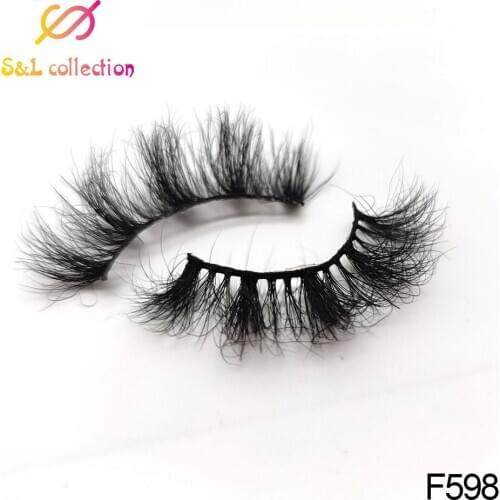 1 pair 3D 5D Mink Eyelashes Cruelty free Lashes Makeup Dramatic False Eye Lashes Fluffy Full Strip Thick Mink Lashes Faux Cils
