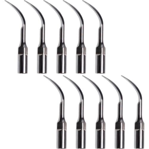 10 pcs Dental Ultrasonic Piezo Scaler Perio Tips PD1 Fit DTE SATELEC NSK