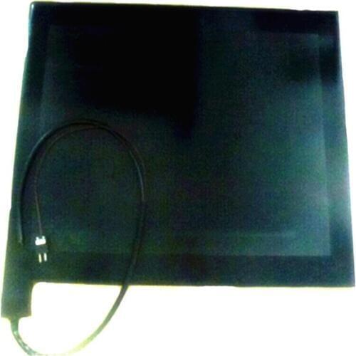 220V 1200W 550*750*5mm Silicone Heating Pad for tire K type thermocouple on pad 1000mm lead wire come out as pictures