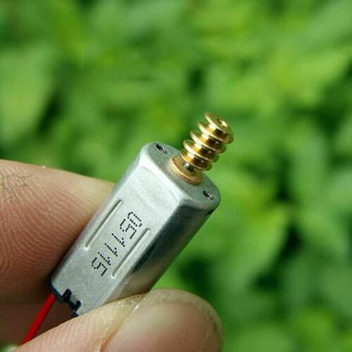 8mm*10mm DC 3V 3.7V 4.2V 32000RPM High Speed Micro Mini FF-M30 DC Motor Copper Worm Gear Shaft DIY Toy Hobby Model Parts