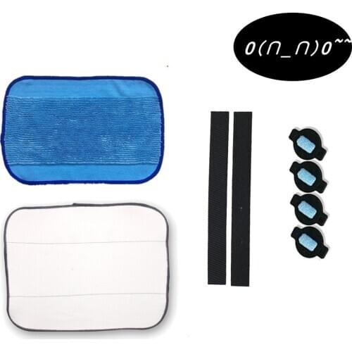 Accessories For iRobot Braava 320 380 381 380T 390 390T Mint 4200 5200 5200C Robot Vacuum Cleaner Mop Cloth Water Filter Velcro