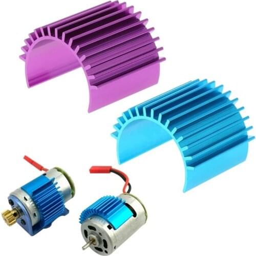 Aluminum Heatsink Suit With 370 380 Motor For 1:18 On/Off Buggy RC Vehicles&Remote Control Toys 380 Motor Heat Sink RC Toy Part