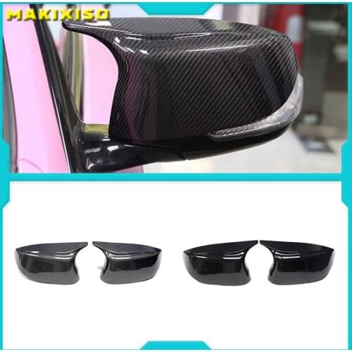Car Side Glossy Painted Styling Rearview Mirror Cover Caps Bright Black for Infiniti Q50 Q60 Q70 SQ50 XQ30 2014-2020