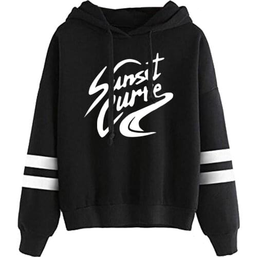 Julie And The Phantoms Hoodies Mens Sweatshirt Cotton Black Casual student hoodie Sunset Curve Coat Spring Autumn Womens Hoody