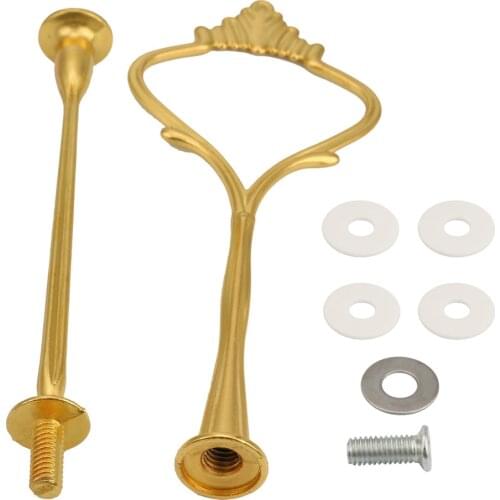 Crown 2 Tier Cake Cupcake Plate Stand Handle Hardware Fitting Holder Diy Cakes Plated Shelf Pole 3 Layers Cake Holder Supplies