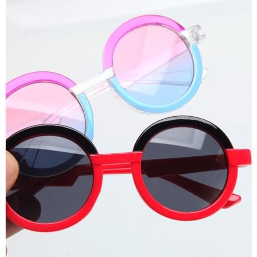 Round Kids Sunglasses Children Sun Glasses Boy Girl Outdoors Travel UV400 Protection Eyewear Baby Lentes De Sol Gafas