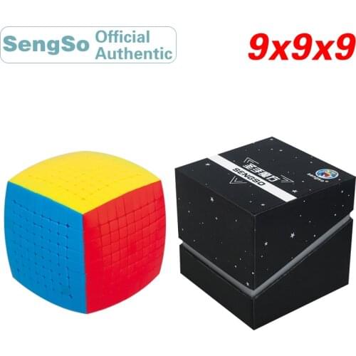 ShengShou Bread 9x9x9 Magic Cube Professional 9x9 NEO Speed Cube Twisty Puzzle Educational Toy For Children