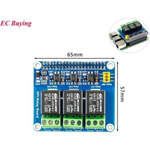 Raspberry Pi 4B/3B+/3B Expansion Development Board Relay Module Controller Smart Home