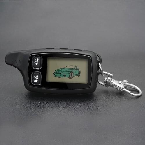 TW 9030 Alarm With Auto Start For Tomahawk Tw9030 Car Alarm Keychain 2 Way Car Alarm System Fob Chain Key Remote Controll