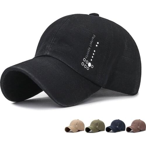 Washed thin baseball cap summer mens sports cap womens sun visor Bone Casquette Homme Dad Hats Gorras Trucker Cap