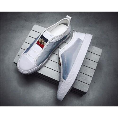 European station shoe leather leisure leather shoes man trend spring and summer fashion joker loafers cowhide loafers first laye