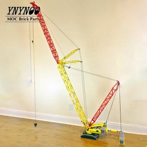 High-Tech Crane Tower Crawler Crane Crane Arm LR11000 MOC Building Block Bricks Assembly Model Electric RC DIY Toys