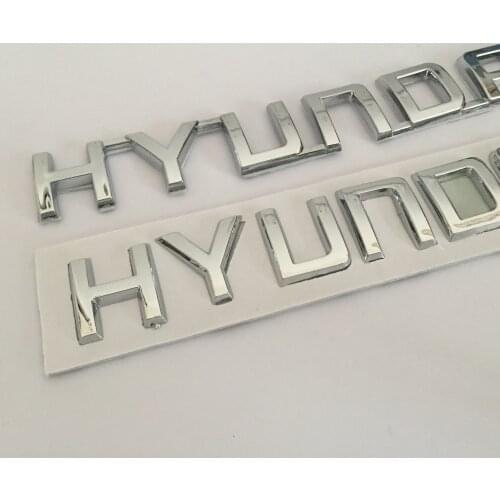 1pcs 3D ABS high quality car Letter Rear trunk Decals Emblem badge sticker Decal Car styling auto Accessories