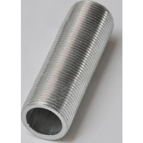 1pcs M12 Lamp Screw Bolts Tooth Tubes Zinc Alloy 16mm-30mm Length Lighting Male Thread Tube