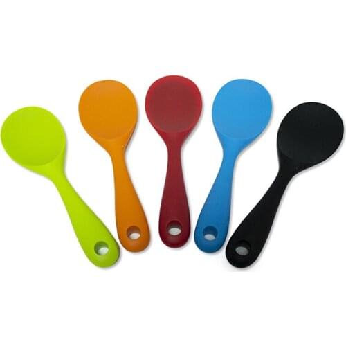 Silicone Spoon Non-stick Shovel Rice Cooker Shovel Does Not Hurt The Pot Liner Rice Spoon High Temperature Resistance 180 ° C