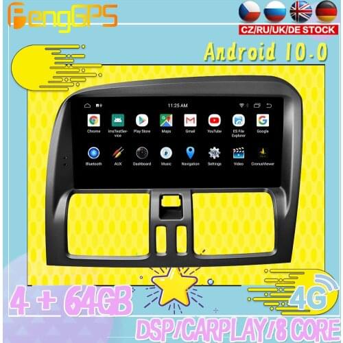 128G Android10 PX6 DSP For Volvo XC60 2009 - 2017 Car DVD GPS Navigation Auto Radio Stereo Video Multifunction CarPlay HeadUnit