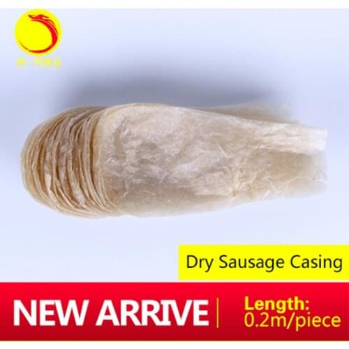 5PCS Special Type Dry Sausage Casing Diameter 43*80*200mm Small Gourd Shape and Big Gourd Shape for Home Meat Cooking