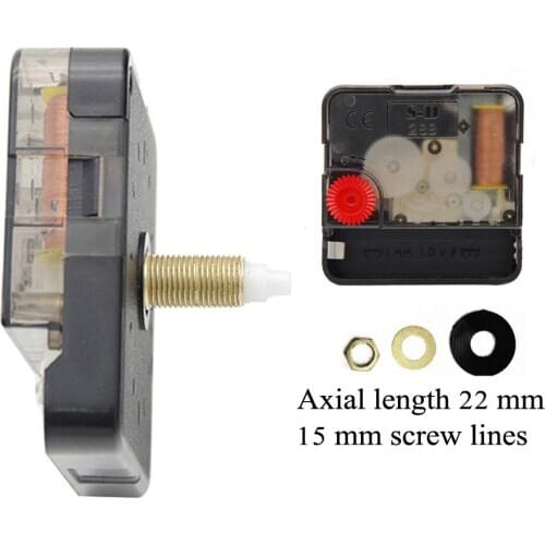 Quartz Clock Movement Sweep Mechanism Silent Step DIY Clocks Shaft Install Hand Kit Hand Tools Accessory