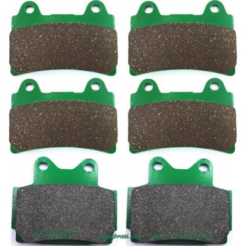 For YAMAHA 250 FZR 1986 - 1988 Disc Brake Pads Pill Front Rear 1987
