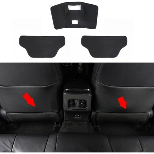 For Toyota Camry 2021 2020 2019 2018 Car Seat Back Anti-kick Mat Anti-Dirty Protector Cover Waterproof Pads Accessories