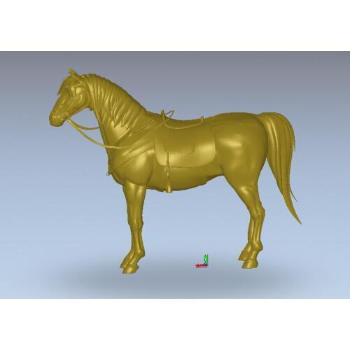 3D model relief stl format, sculpture for CNC machine Horse