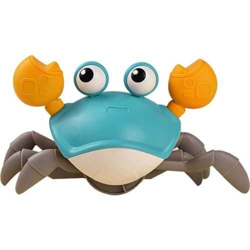 HOT Cute Little Crab Toy Rope Crab Bath Water Crab Amphibious Big Crab Bath Toys Baby Bath Shower Toy Kids Water Toys Pool Toys