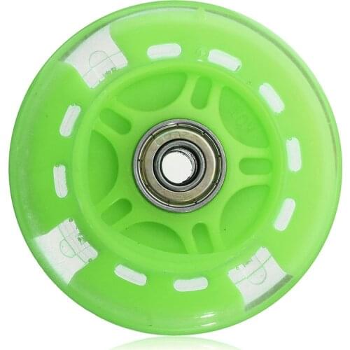 Childrens Scooter Wheels Flashing Lighting Wheels PU80 Wheels Are Suitable For Childrens Scooter Car Toy Wheels Flashing Wheel