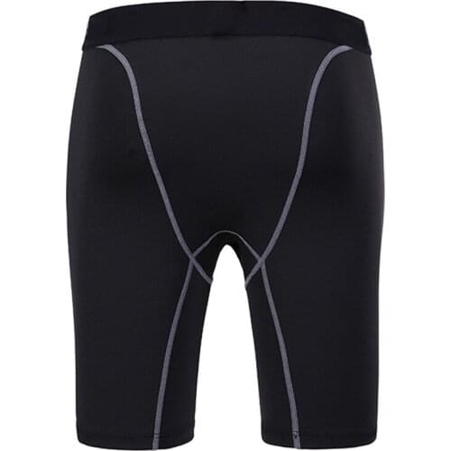 Compression Under Tights Athletic Fitness Leggings Quick Drying Skinny Workout Underwear Base Layer Shorts Men Sports Gym