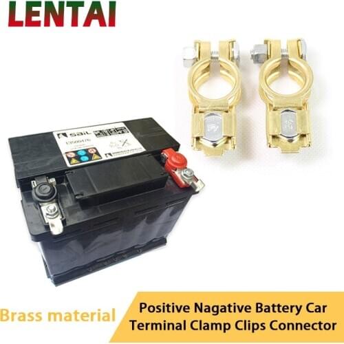 LENTAI For Ford focus 2 3 mk2 fiesta ranger mondeo mk4 Land Rover Cadillac 1Set Car Battery Cut Off Protection Switch Clip Clamp