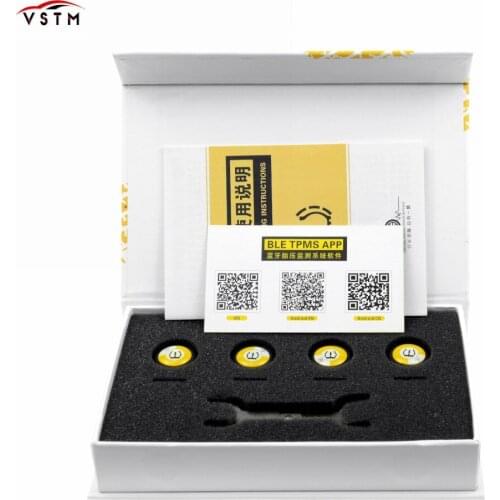 Best Sensors Bluetooth 4.0 Car External Sensor TPMS Tire Pressure Monitoring System BLE TPMS Low Energy For Android and IOS Bes