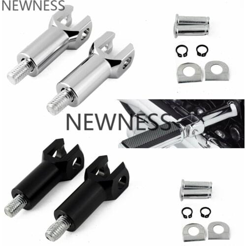 Motorcycle 2.25" Footrest Clevis Kit Passenger Foot Pegs Support Mount For Harley Softail Fatboy Heritage Softail FXST 2000-2006