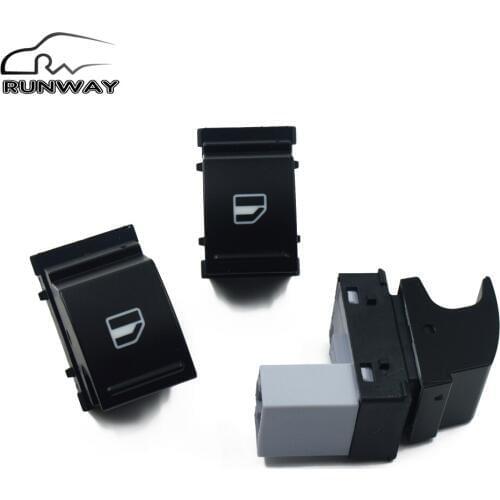 New high quility single Window Switch Control Button For Volkswagen VW TIGUAN TOURAN PASSAT B6 CC GOLF 5 6 GTI JETTA MK5 MK6