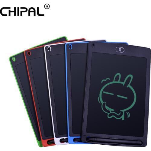 CHIPAL Smart 8.5 Inch LCD Writing Tablet Digital Graphic Drawing Tablets eWriter Electronic Handwriting Pad Board + Pen for kids