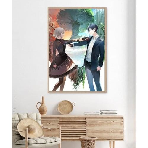 The Detective is Already Dead Anime Poster Canvas Print Japanese Hit New Drama Cover Wall Painting Home Decoration