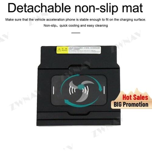 QI Car Intelligent fast wireless charger for Lexus NX 2015-2018 Intelligent Infrared Fast Wireless Charging Car Phone Holder