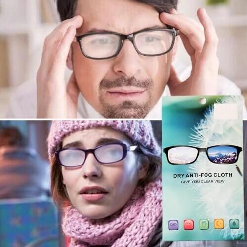 Anti-fog Glasses Cloth Reusable Cloth For Glasses Cloth Computer Lens Swim Wipe Clear Mirror Clearing View Goggles Bicyle Z9H6