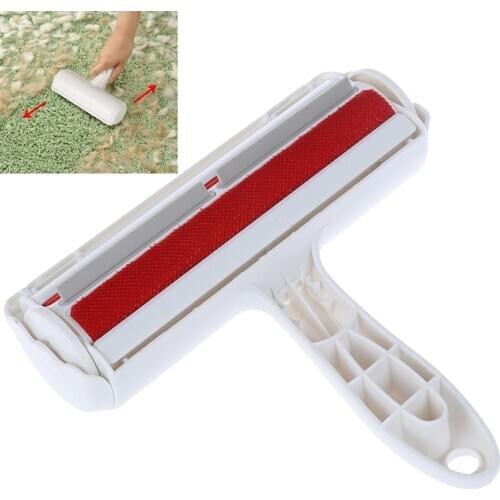 Self-cleaning Pet hair remover Handheld Tool 2-Way Roller Dog Cat Fur Removing