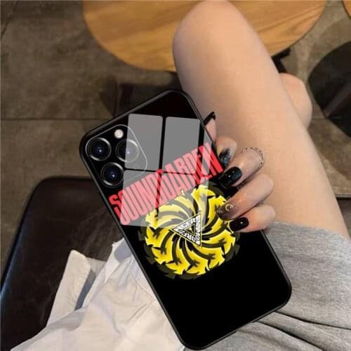 Soundgarden Phone Case Glass Phone Case For iphone 12 11 Pro Max XS XR X 8 7 Plus SE2 Case