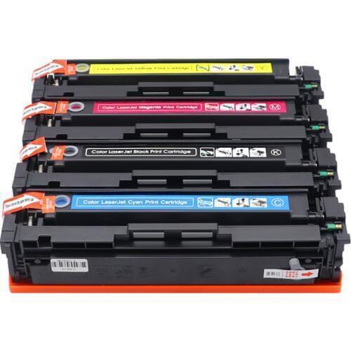 4x Refillable CRG054H CRG-054H 054H Double Page Yield of 054 Toner Cartridge for Canon MF641Cw MF642Cdw MF644Cdw MF640C MF642Cdw