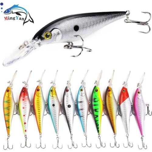 1PCS Minnow Fishing Lure 11cm/9.5g Pesca Hooks Fish Wobbler Tackle Crankbait Artificial Japan Hard Bait Swimbait Fishing Tackle