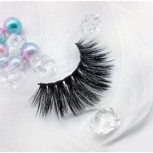 3 Pair False Eyelashes Cross Long Natural Makeup Beauty Eyelash Extension 3D Mink Lashes Extension False Lashes Make Up Tools